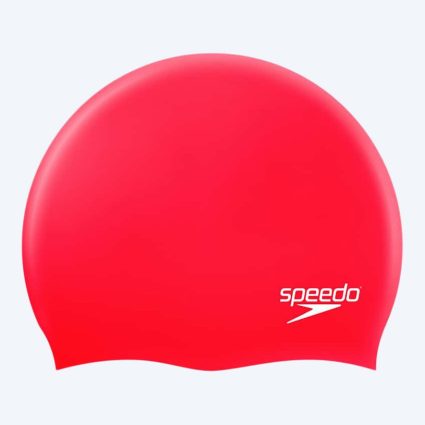 Speedo silikone badehætte - Rød