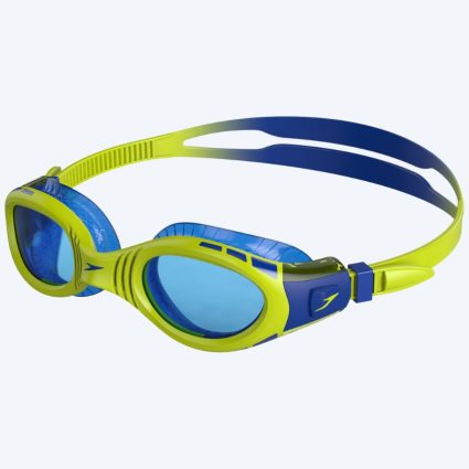 Speedo svømmebriller til børn - Futura Biofuse - Mørkeblå/grøn