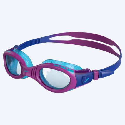 Speedo svømmebriller til børn - Futura Biofuse - Mørkeblå/lilla