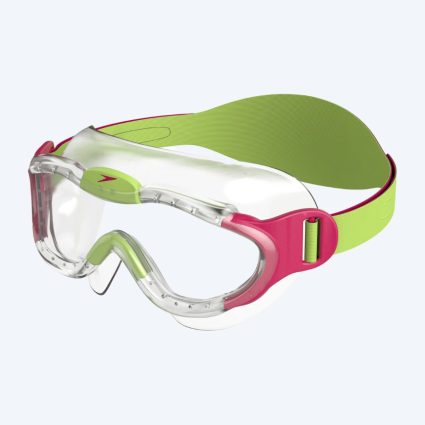 Speedo svømmebriller til børn - Sea Squad Mask - Klar/pink