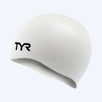 TYR badehætte - Silicone - Hvid