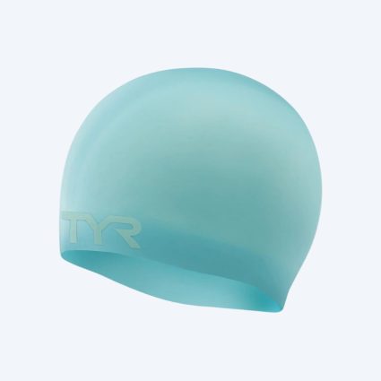 TYR badehætte - Silicone - Lyseblå