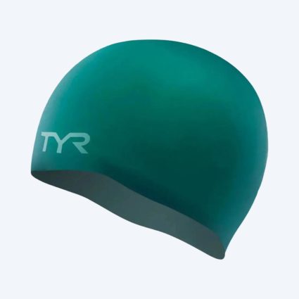 TYR badehætte - Silicone - Mørkegrøn