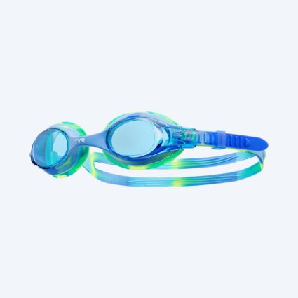 TYR svømmebriller til børn - Swimple - Blå/grøn
