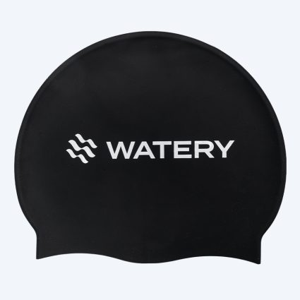 Watery badehætte - Eco Signature - Sort (30% genanvendt)