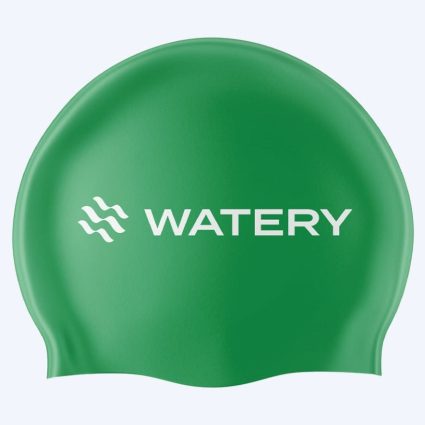 Watery badehætte (fra 10 år) - Signature - Grøn - Svømmehætter