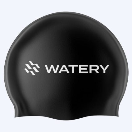 Watery badehætte (fra 10 år) - Signature - Sort - Svømmehætter