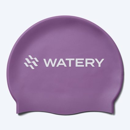 Watery badehætte til børn (3-10) - Signature - Lilla - Svømmehætter