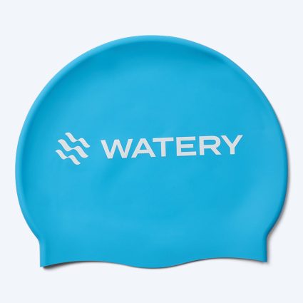 Watery badehætte til børn (3-10) - Signature - Lyseblå - Svømmehætter