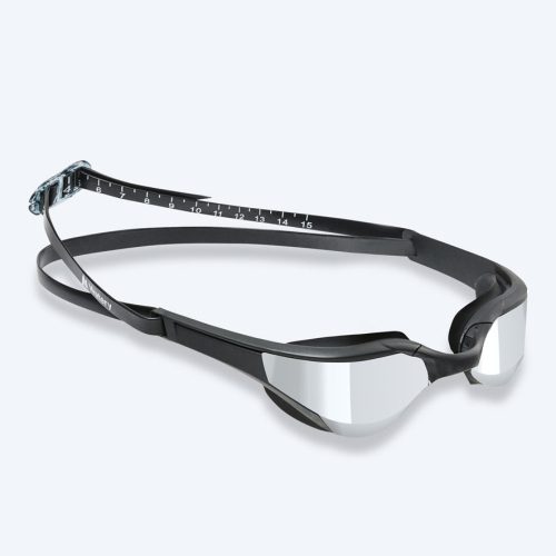 Watery svømmebriller - Instinct Elite Mirror - Sort/sølv